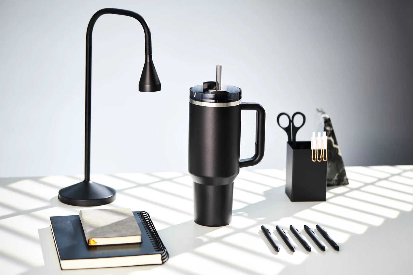 Tumbler Stainless Steel Black Vacuum Insulated Pro Max Size - 1200ML