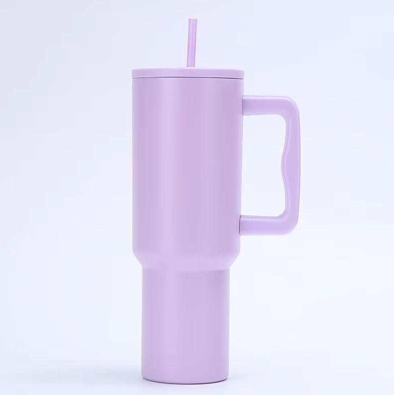 Tumbler Stainless Steel Pink Shaded And Purple Vacuum Insulated Pro Max Size - 1200ML X 2 PCS