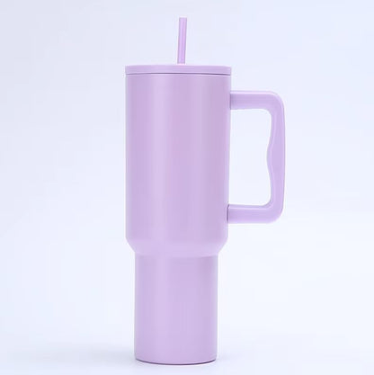 Tumbler Stainless Steel Pink Shaded And Purple Vacuum Insulated Pro Max Size - 1200ML X 2 PCS