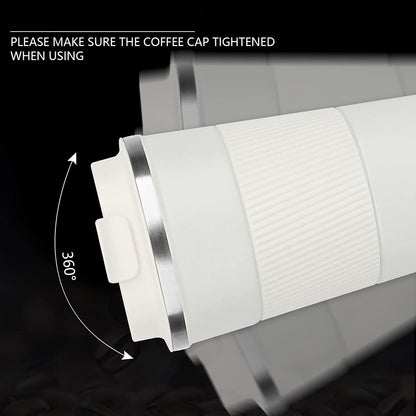 Stainless Steel Plain White Vacuum Insulated Pro Size Tumbler - 550ML