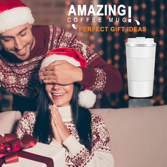 Stainless Steel Plain White Vacuum Insulated Pro Size Tumbler - 550ML