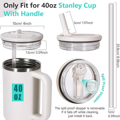 Tumbler With Straw Double Wall Vacuum Flask Hot & Cold Water Stainless Steel Tumbler 1200ML