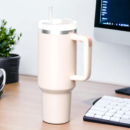 Tumbler Stainless Steel Rose Vacuum Insulated Pro Max Size - 1200ML