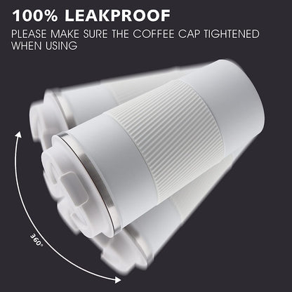 Stainless Steel Plain White Vacuum Insulated Pro Size Tumbler - 550ML