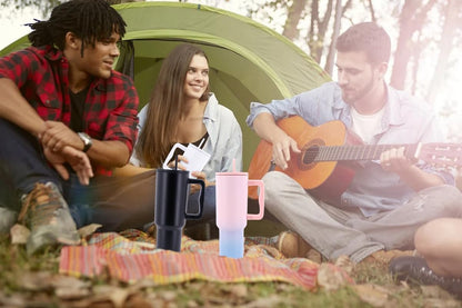 Tumbler Stainless Steel Pink Shaded Vacuum Insulated Pro Max Size - 1200ML